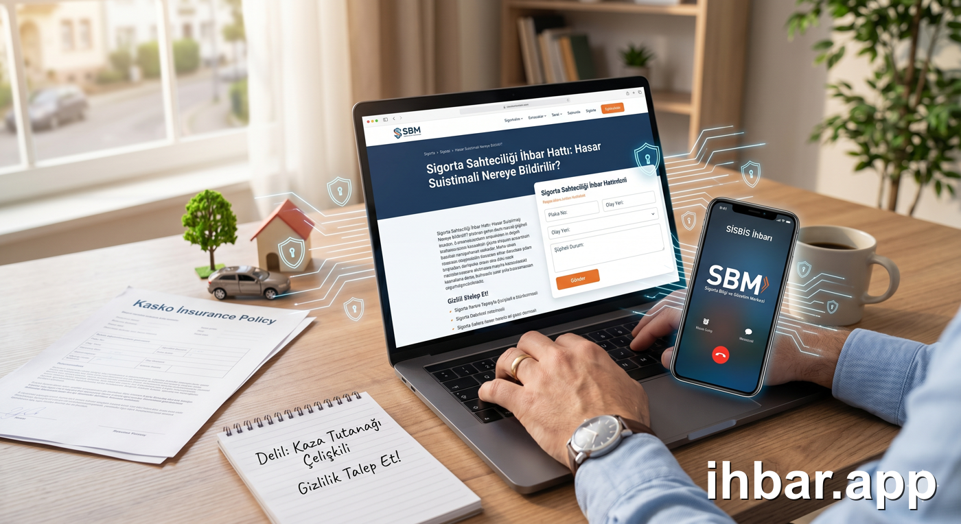 Sigorta Sahteciliği İhbar Hattı: Hasar Suistimali Nereye Bildirilir?