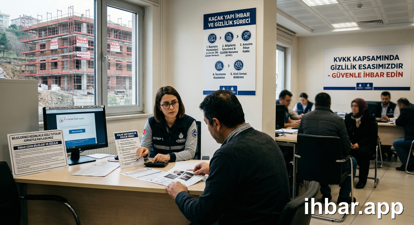 Kaçak Yapı İhbarı Nasıl Yapılır? Gizlilik Esasları Nelerdir?