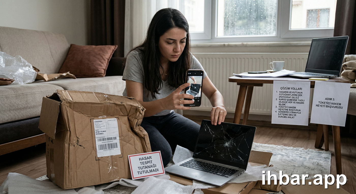 Kargoda Hasar Gören Ürün İçin "Hasar Tespit Tutanağı" Tutulmazsa Çözüm Yolları