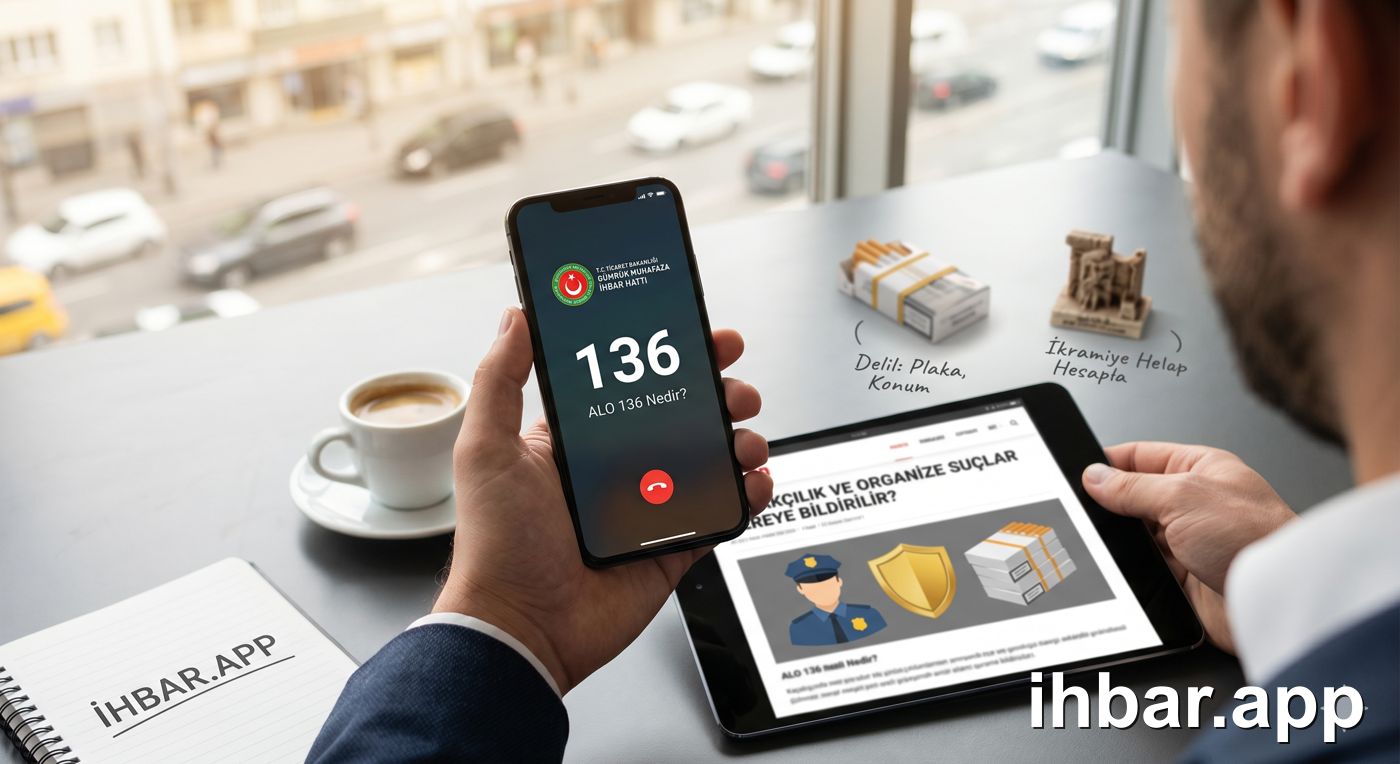 Kaçakçılık ve Organize Suçlar Nereye Bildirilir? ALO 136 Nedir?