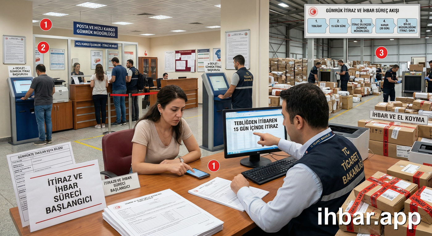 Gümrüğe Takılan Yurtdışı Siparişlerinde İtiraz ve İhbar Süreci
